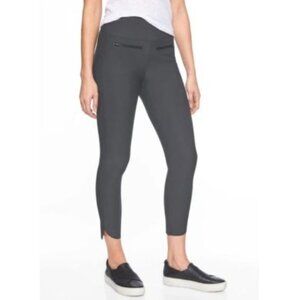 Athleta Stellar Crop Pant Plus Size Medium Lycra Charcoal Gray